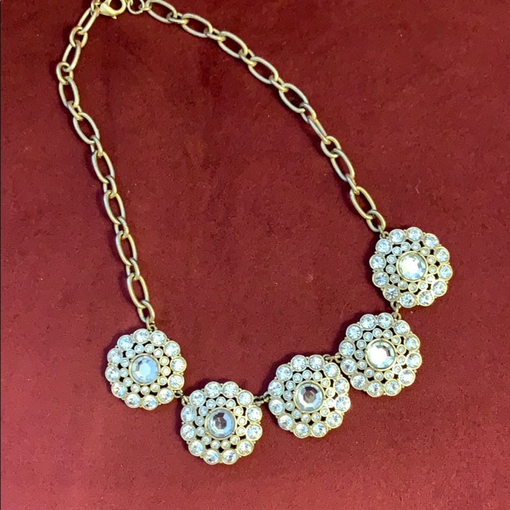💚 J. Crew floral necklace